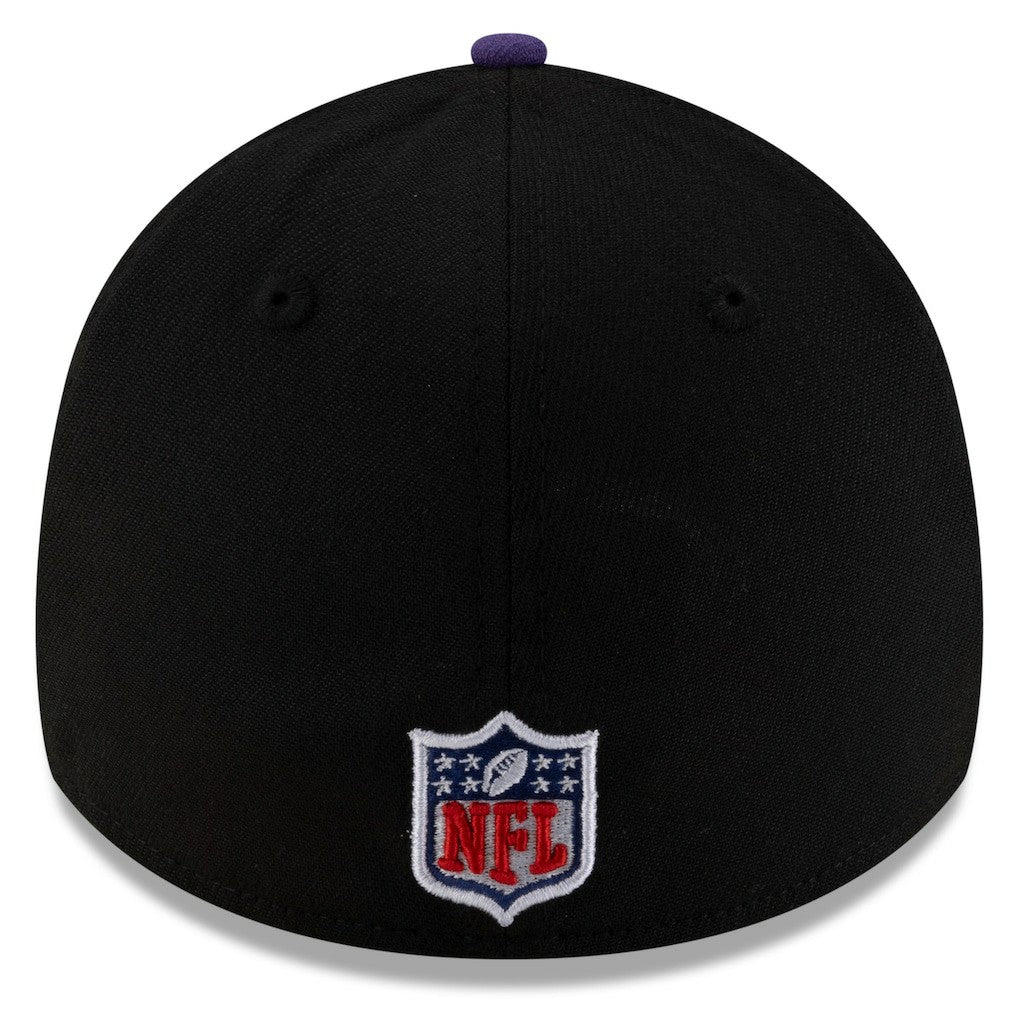 Baltimore Ravens New Era 2025 NFL Draft 39THIRTY Flex Hat - Black/Purple - NFL