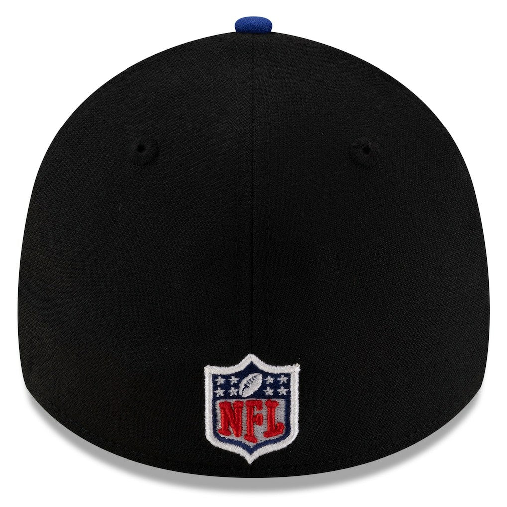 Buffalo Bills New Era 2025 NFL Draft 39THIRTY Flex Hat - Black/Royal - NFL