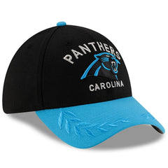 Carolina Panthers New Era 2025 NFL Draft 39THIRTY Flex Hat - Black/Blue - NFL