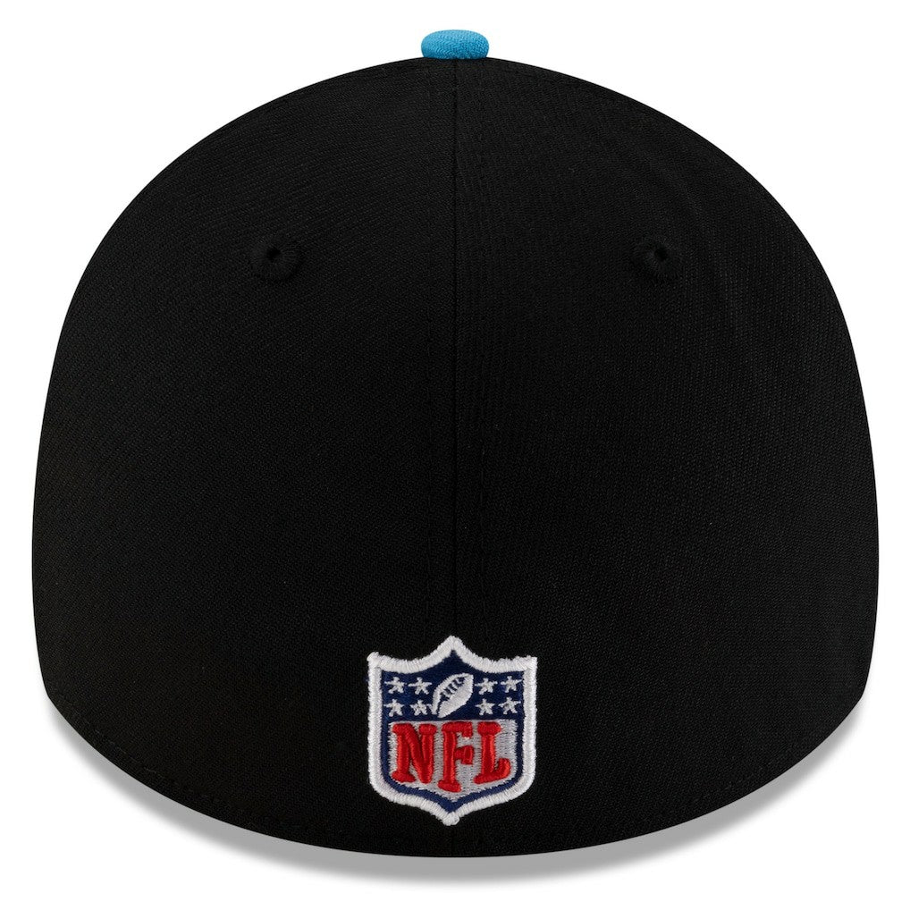 Carolina Panthers New Era 2025 NFL Draft 39THIRTY Flex Hat - Black/Blue - NFL