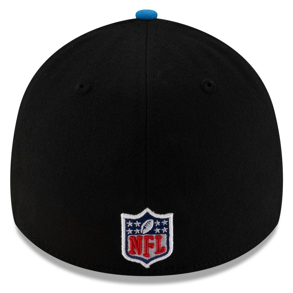 Detroit Lions New Era 2025 NFL Draft 39THIRTY Flex Hat - Black/Blue - NFL