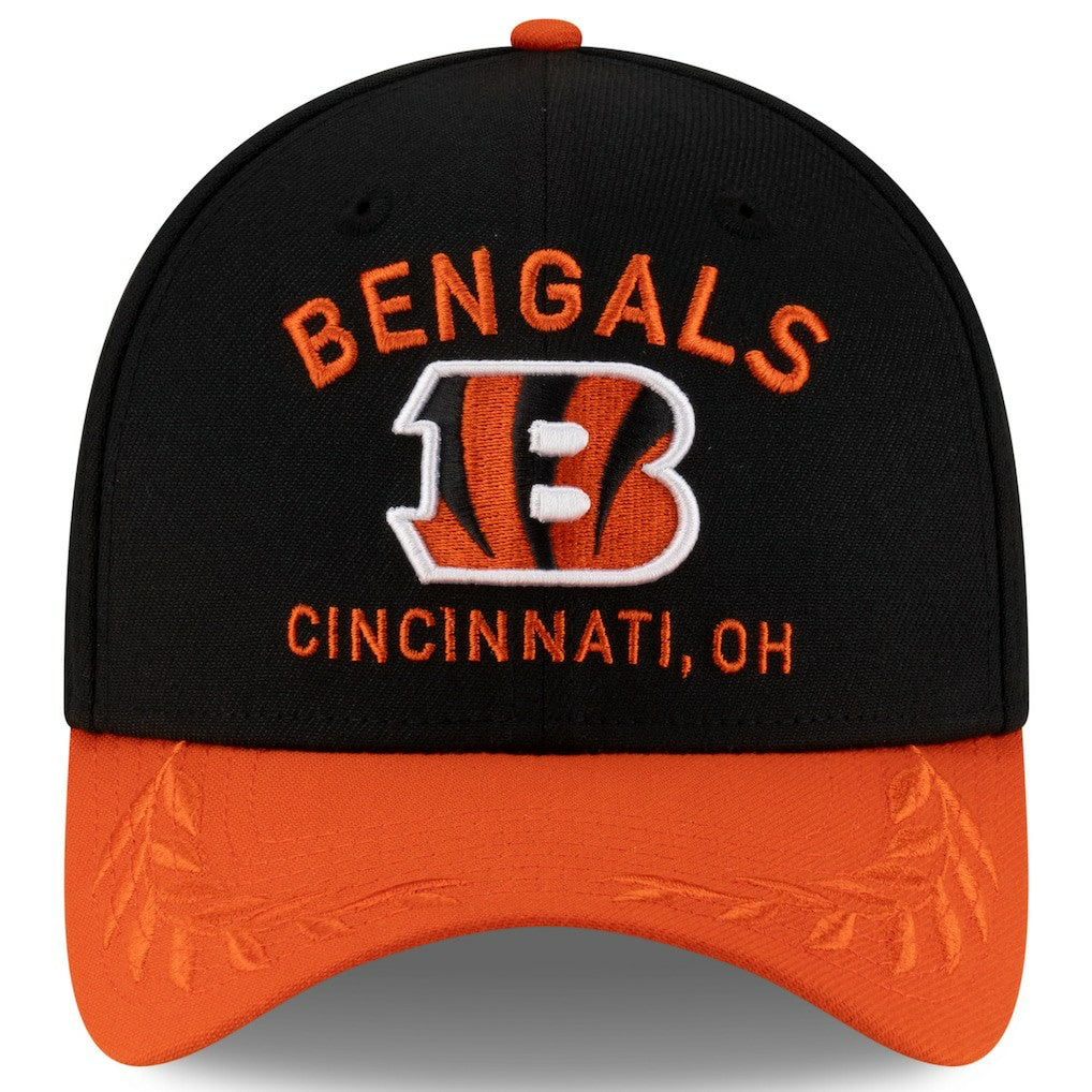 Cincinnati Bengals New Era 2025 NFL Draft 39THIRTY Flex Hat - Black/Orange - NFL