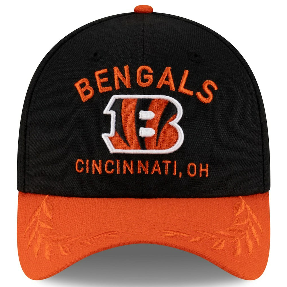 Cincinnati Bengals New Era 2025 NFL Draft 39THIRTY Flex Hat - Black/Orange - NFL