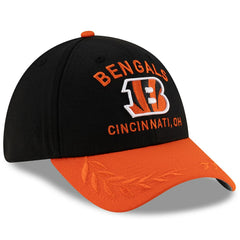 Cincinnati Bengals New Era 2025 NFL Draft 39THIRTY Flex Hat - Black/Orange - NFL