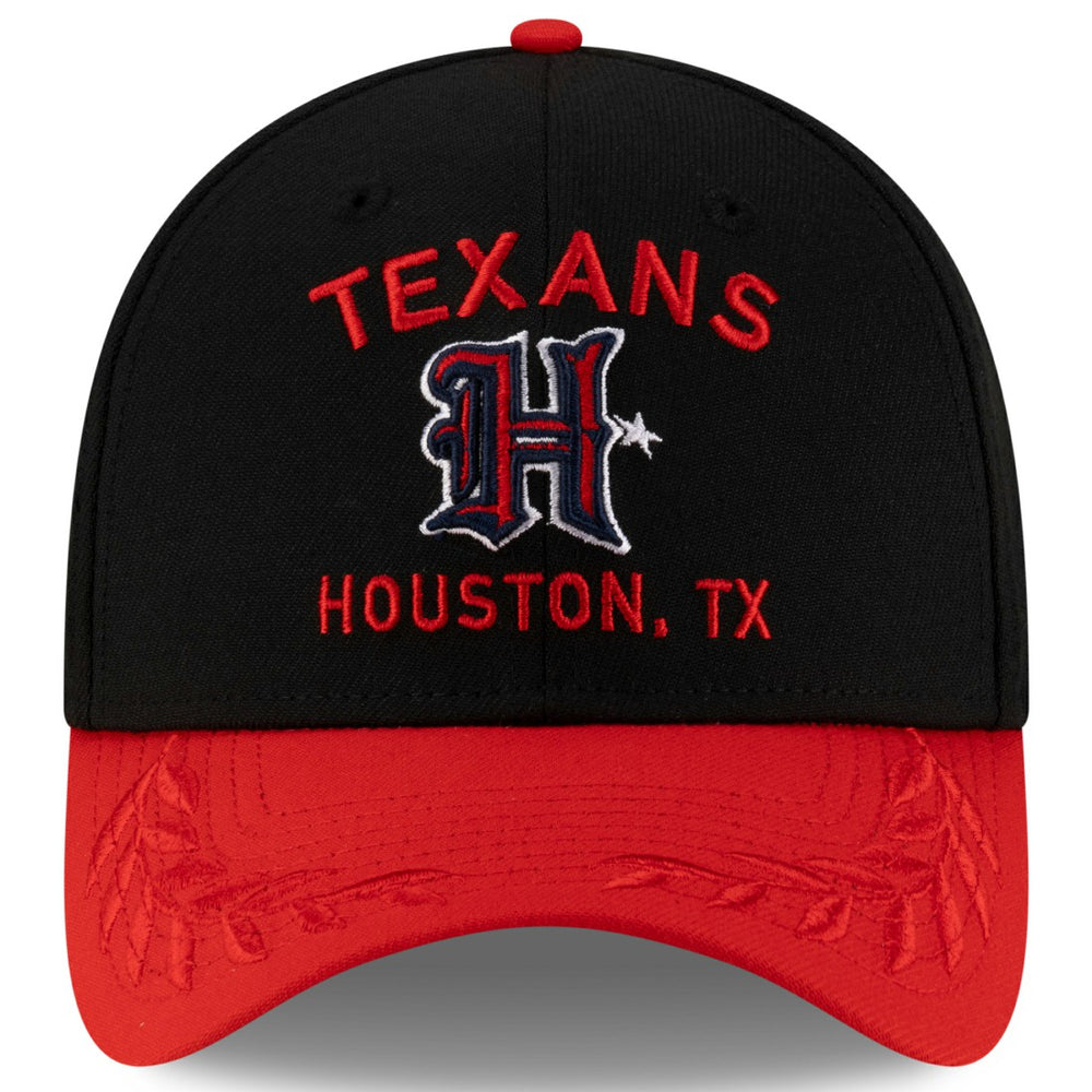 Houston Texans New Era 2025 NFL Draft 39THIRTY Flex Hat - Black/Red - NFL