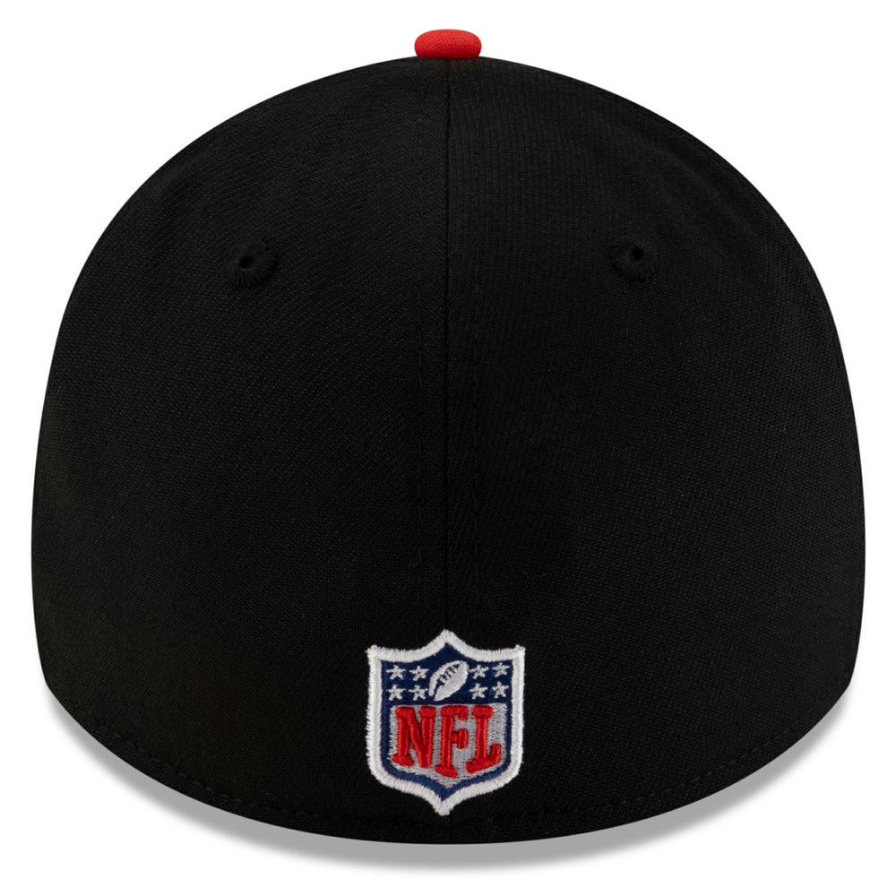 Houston Texans New Era 2025 NFL Draft 39THIRTY Flex Hat - Black/Red - NFL