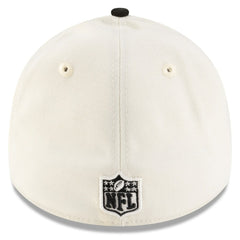 Atlanta Falcons New Era 2025 NFL Draft 39THIRTY Flex Hat - Cream/Black - NFL