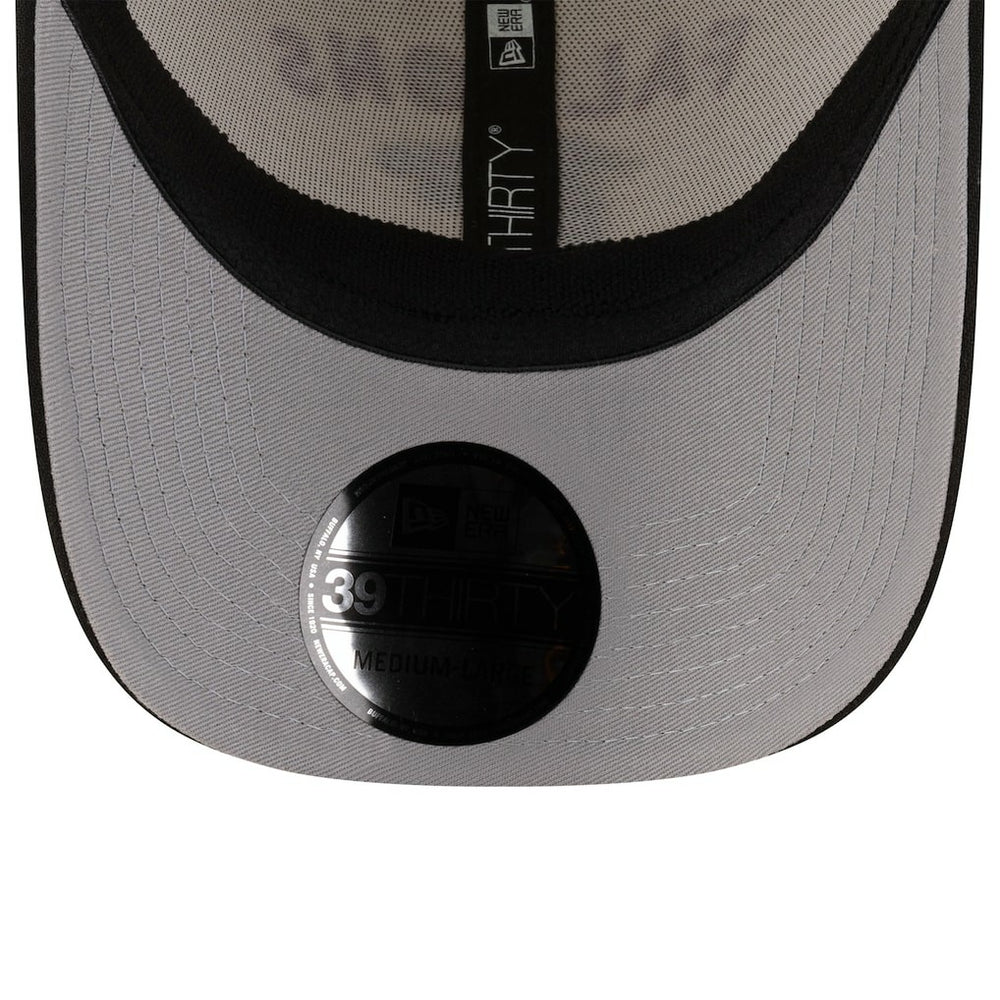 Atlanta Falcons New Era 2025 NFL Draft 39THIRTY Flex Hat - Cream/Black - NFL