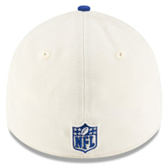 Buffalo Bills New Era 2025 NFL Draft 39THIRTY Flex Hat - Cream/Royal - NFL