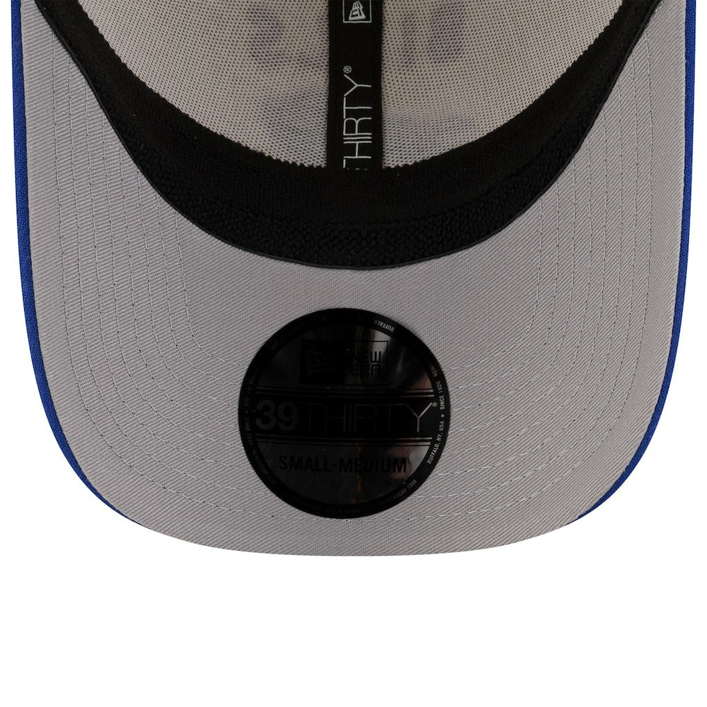 Buffalo Bills New Era 2025 NFL Draft 39THIRTY Flex Hat - Cream/Royal - NFL