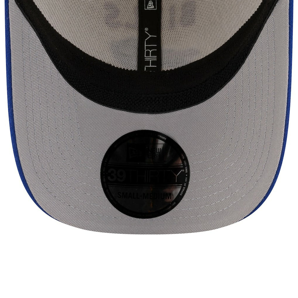 Buffalo Bills New Era 2025 NFL Draft 39THIRTY Flex Hat - Cream/Royal - NFL
