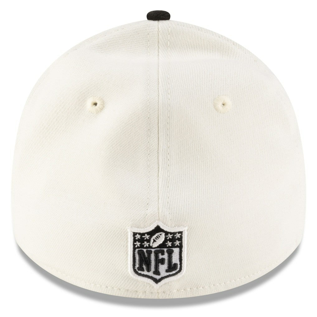 Cincinnati Bengals New Era 2025 NFL Draft 39THIRTY Flex Hat - Cream/Black - NFL