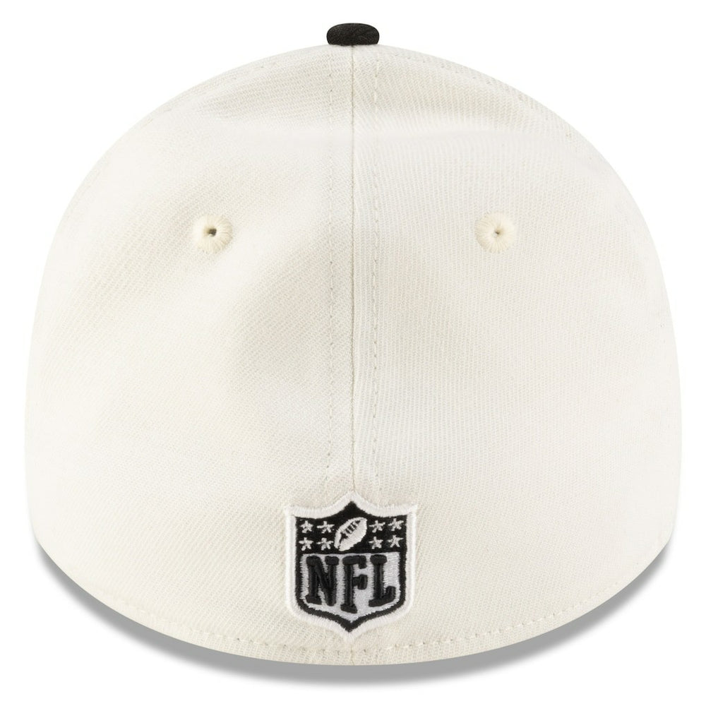 Cincinnati Bengals New Era 2025 NFL Draft 39THIRTY Flex Hat - Cream/Black - NFL