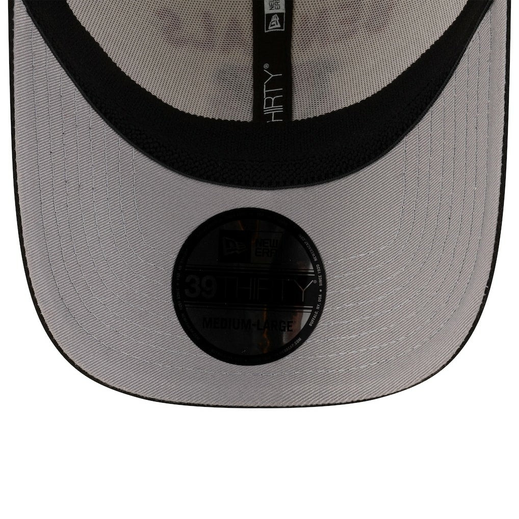 Cincinnati Bengals New Era 2025 NFL Draft 39THIRTY Flex Hat - Cream/Black - NFL