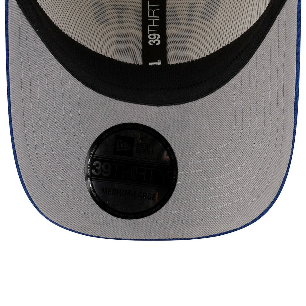 New York Giants New Era 2025 NFL Draft 39THIRTY Flex Hat - Cream/Royal - NFL
