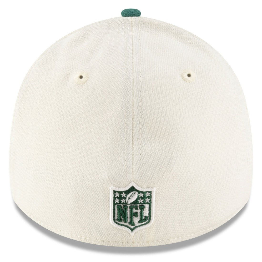 New York Jets New Era 2025 NFL Draft 39THIRTY Flex Hat - Cream/Green - NFL