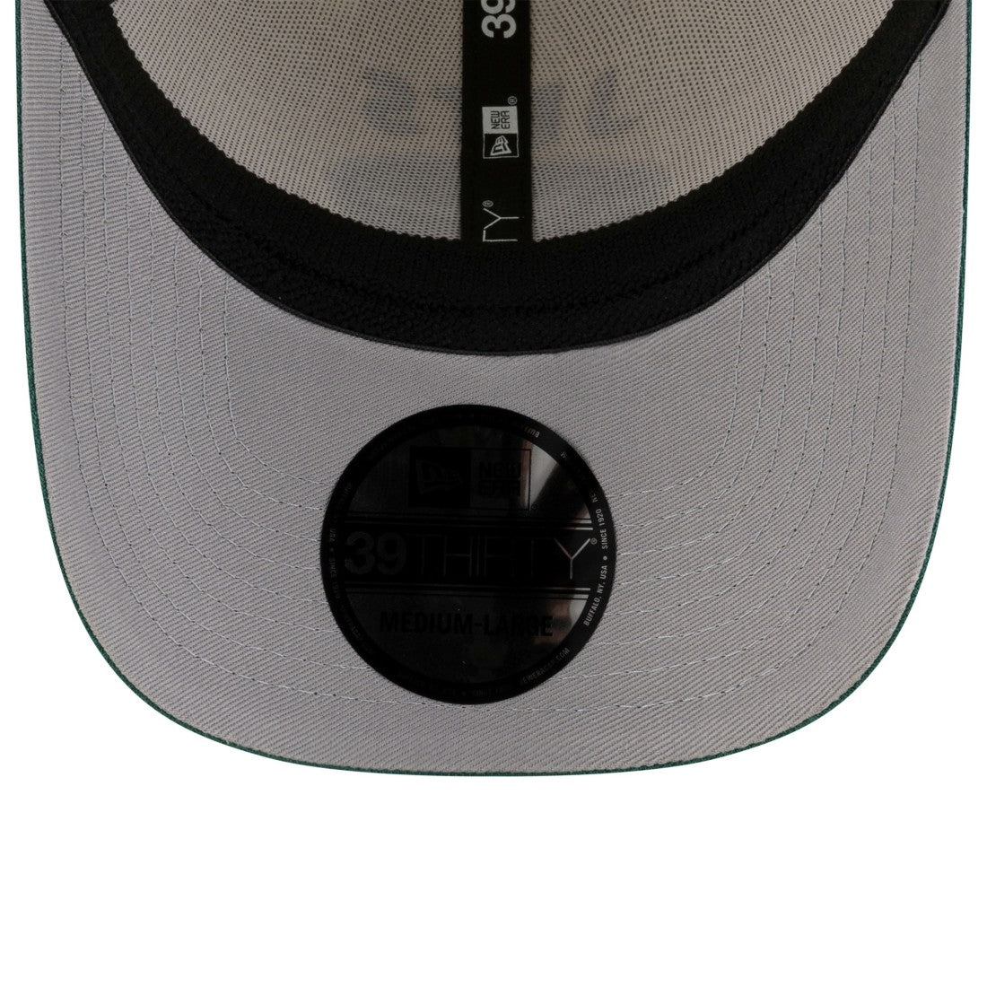 New York Jets New Era 2025 NFL Draft 39THIRTY Flex Hat - Cream/Green - NFL