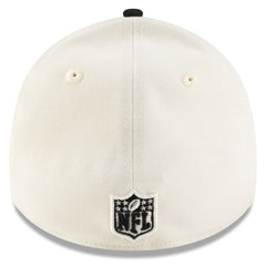 New Orleans Saints New Era 2025 NFL Draft 39THIRTY Flex Hat - Cream/Black - NFL