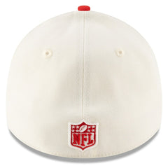 Kansas City Chiefs New Era 2025 NFL Draft 39THIRTY Flex Hat - Cream/Red - NFL