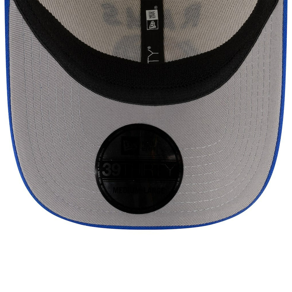 Los Angeles Rams New Era 2025 NFL Draft 39THIRTY Flex Hat - Cream/Royal - NFL