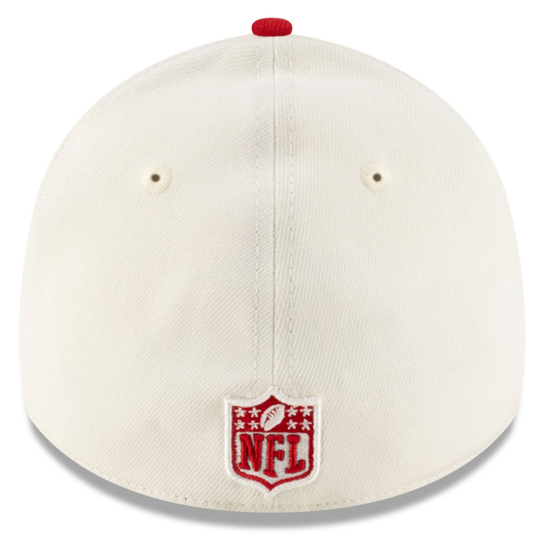 Tampa Bay Buccaneers New Era 2025 NFL Draft 39THIRTY Flex Hat - Cream/Red - NFL