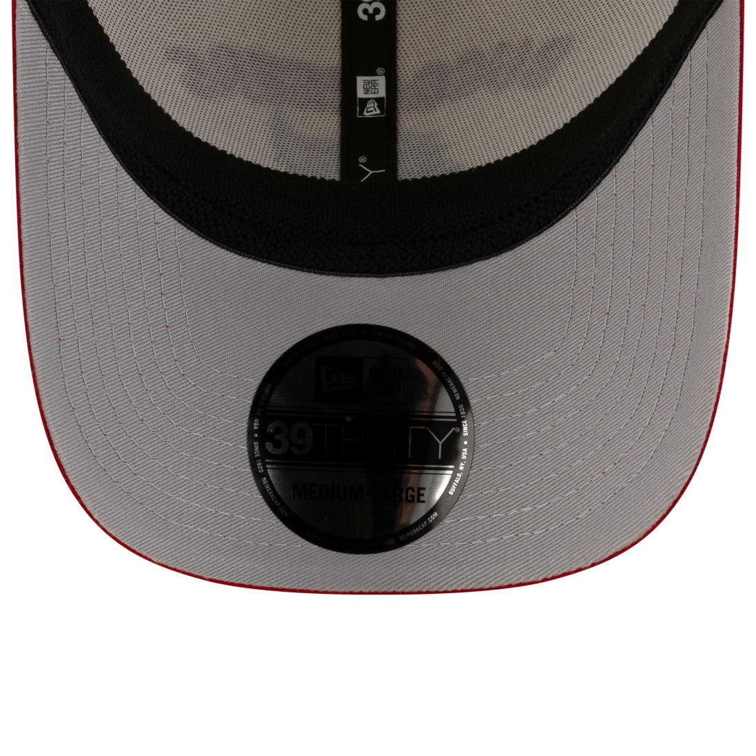 Tampa Bay Buccaneers New Era 2025 NFL Draft 39THIRTY Flex Hat - Cream/Red - NFL