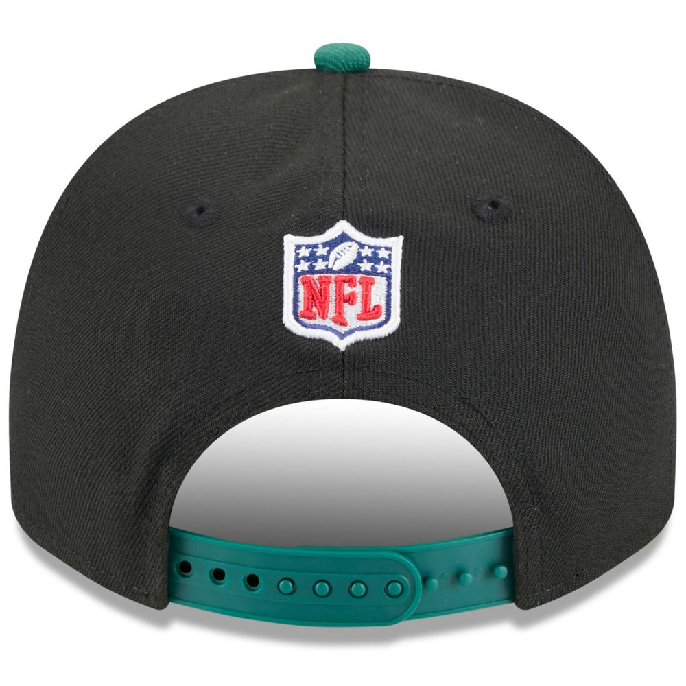 New York Jets New Era Youth 2025 NFL Draft A-Frame 9FIFTY Snapback Hat - Black/Green - NFL