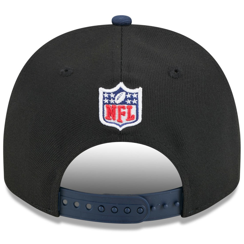 Tennessee Titans New Era Youth 2025 NFL Draft A-Frame 9FIFTY Snapback Hat - Black/Navy - NFL