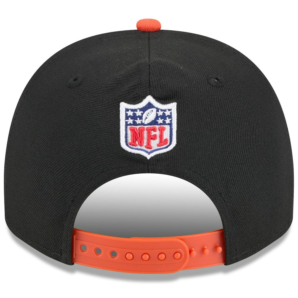 Cincinnati Bengals New Era Youth 2025 NFL Draft A-Frame 9FIFTY Snapback Hat - Black/Orange - NFL