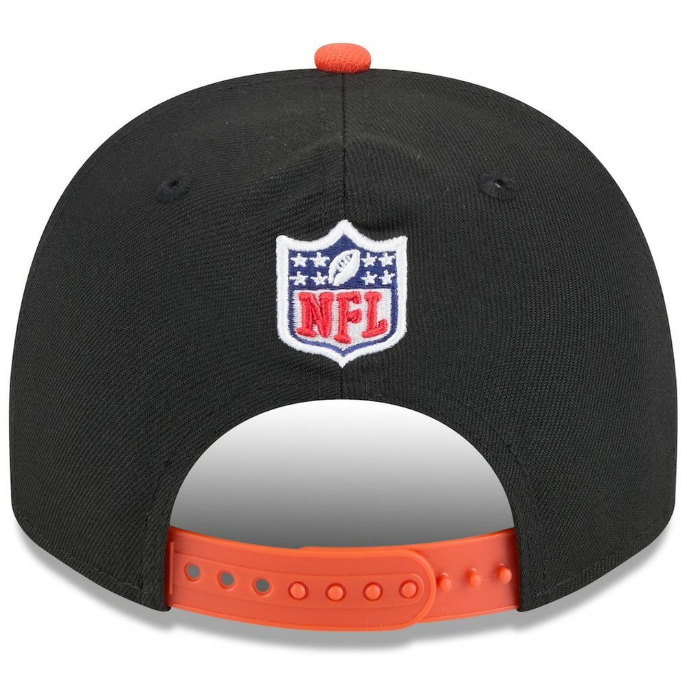 Cincinnati Bengals New Era Youth 2025 NFL Draft A-Frame 9FIFTY Snapback Hat - Black/Orange - NFL