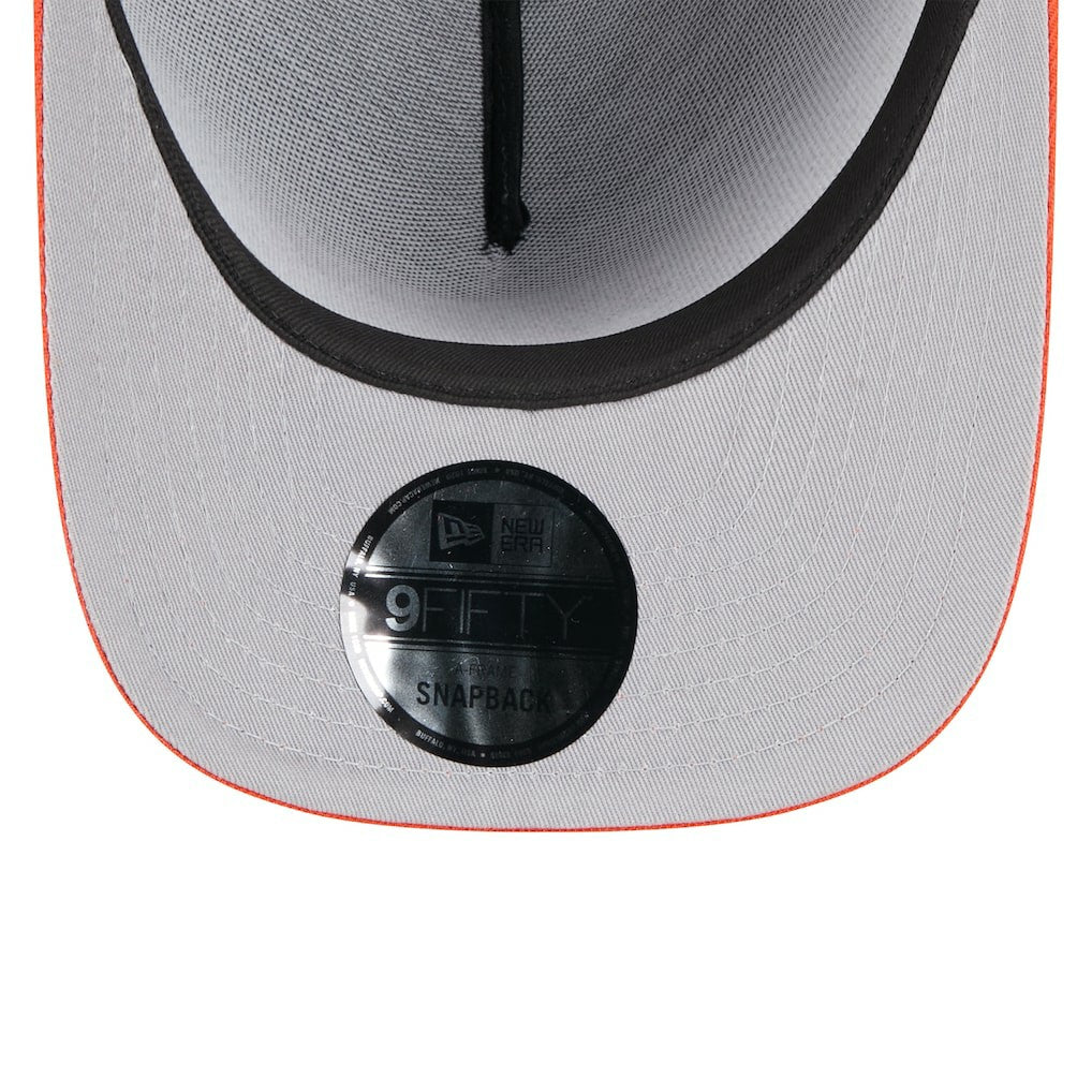 Cincinnati Bengals New Era Youth 2025 NFL Draft A-Frame 9FIFTY Snapback Hat - Black/Orange - NFL