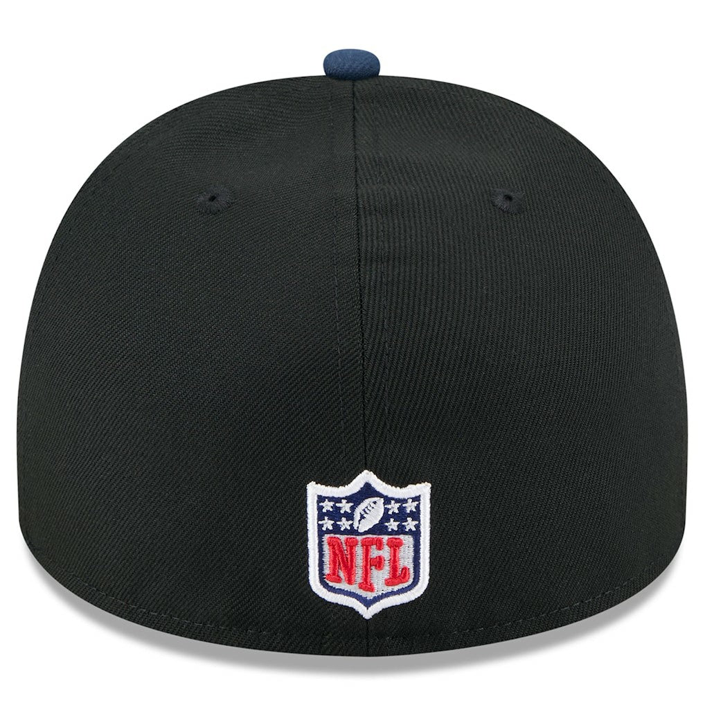 Dallas Cowboys New Era 2025 NFL Draft On Stage A-Frame 59FIFTY Fitted Hat - Black/Navy - NFL