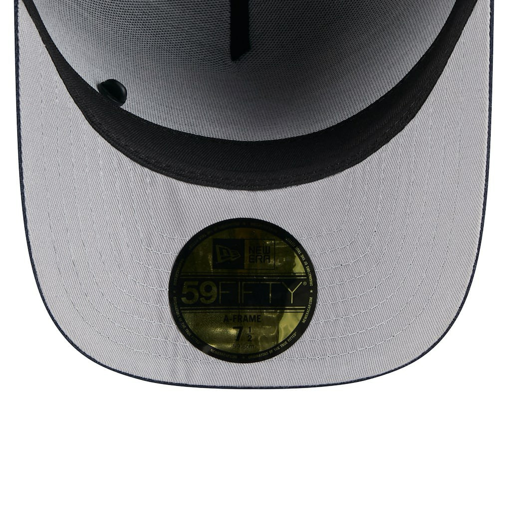 Dallas Cowboys New Era 2025 NFL Draft On Stage A-Frame 59FIFTY Fitted Hat - Black/Navy - NFL