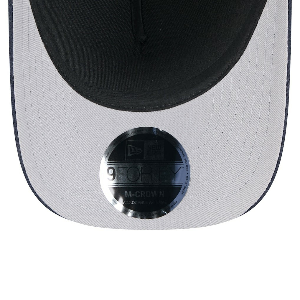 Dallas Cowboys New Era 2025 NFL Draft 9FORTY A-Frame M-Crown Adjustable Hat - Black/Navy - NFL