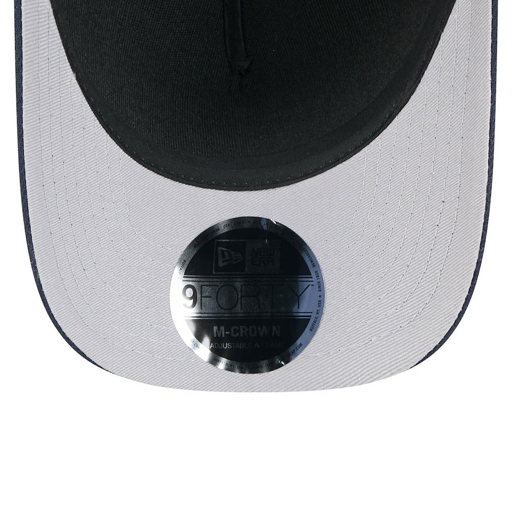 Dallas Cowboys New Era 2025 NFL Draft 9FORTY A-Frame M-Crown Adjustable Hat - Black/Navy - NFL