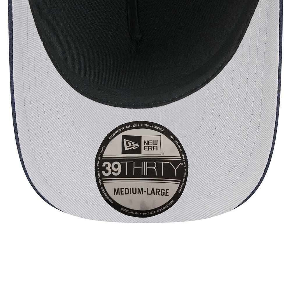 Dallas Cowboys New Era 2025 NFL Draft 39THIRTY Flex Hat - Black/Navy - NFL