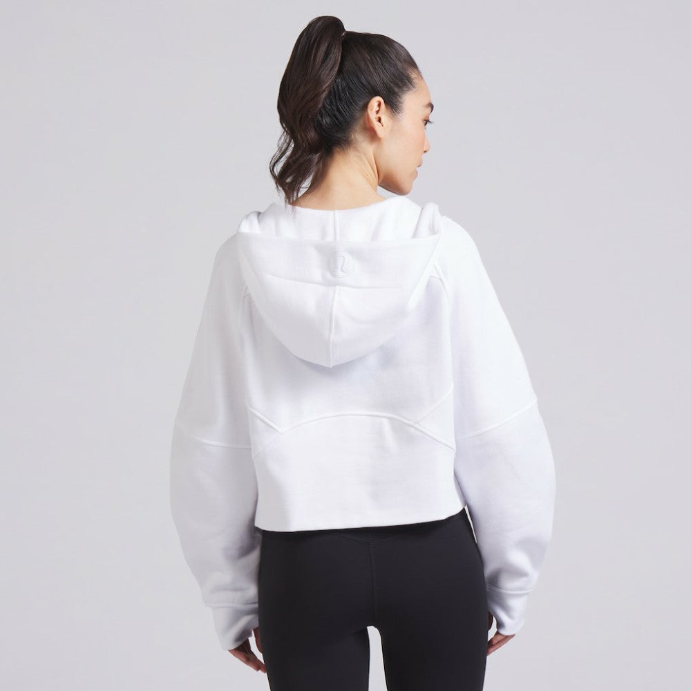 Vancouver Canucks lululemon Women's Scuba Oversized Half-Zip Hoodie - White | NHL near me