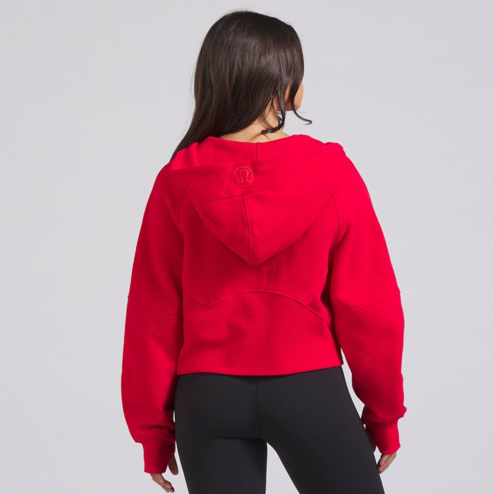 New York Rangers lululemon Women's Scuba Oversized Half-Zip Hoodie - True Red | NHL sale