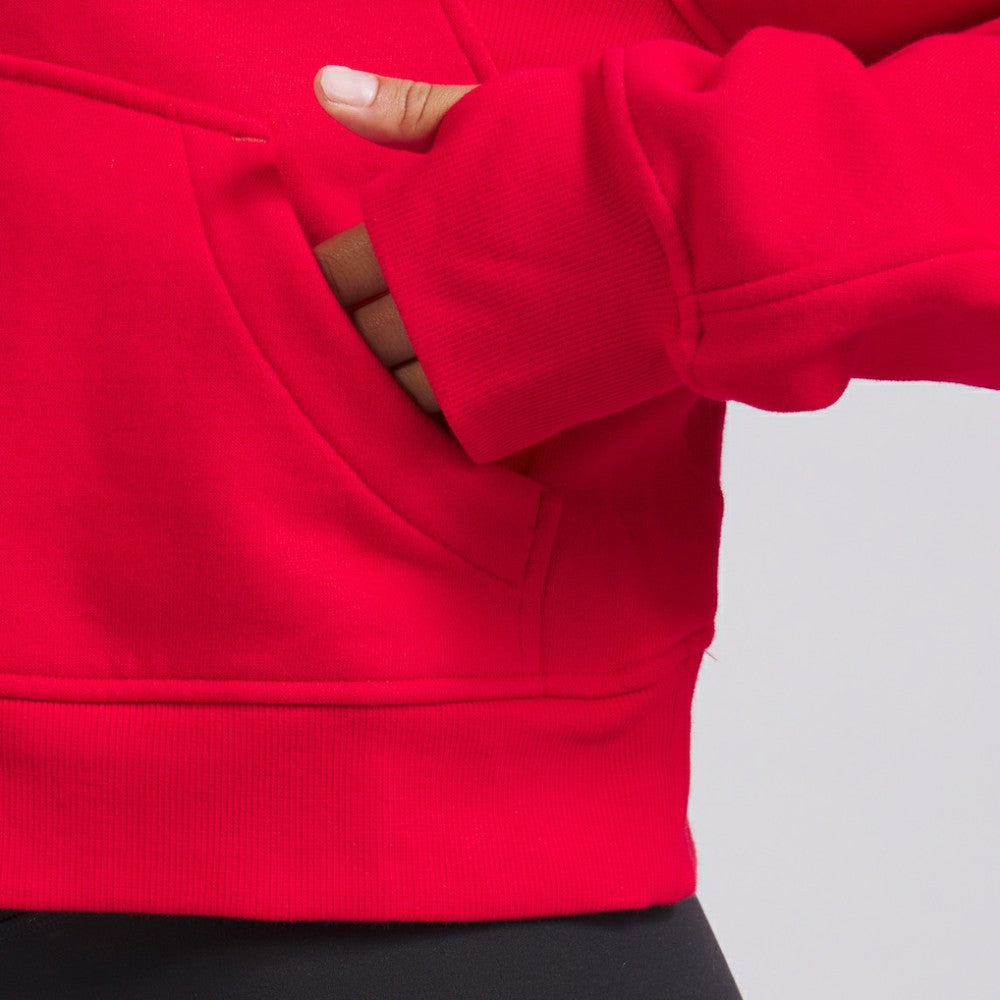 New York Rangers lululemon Women's Scuba Oversized Half-Zip Hoodie - True Red | NHL sale