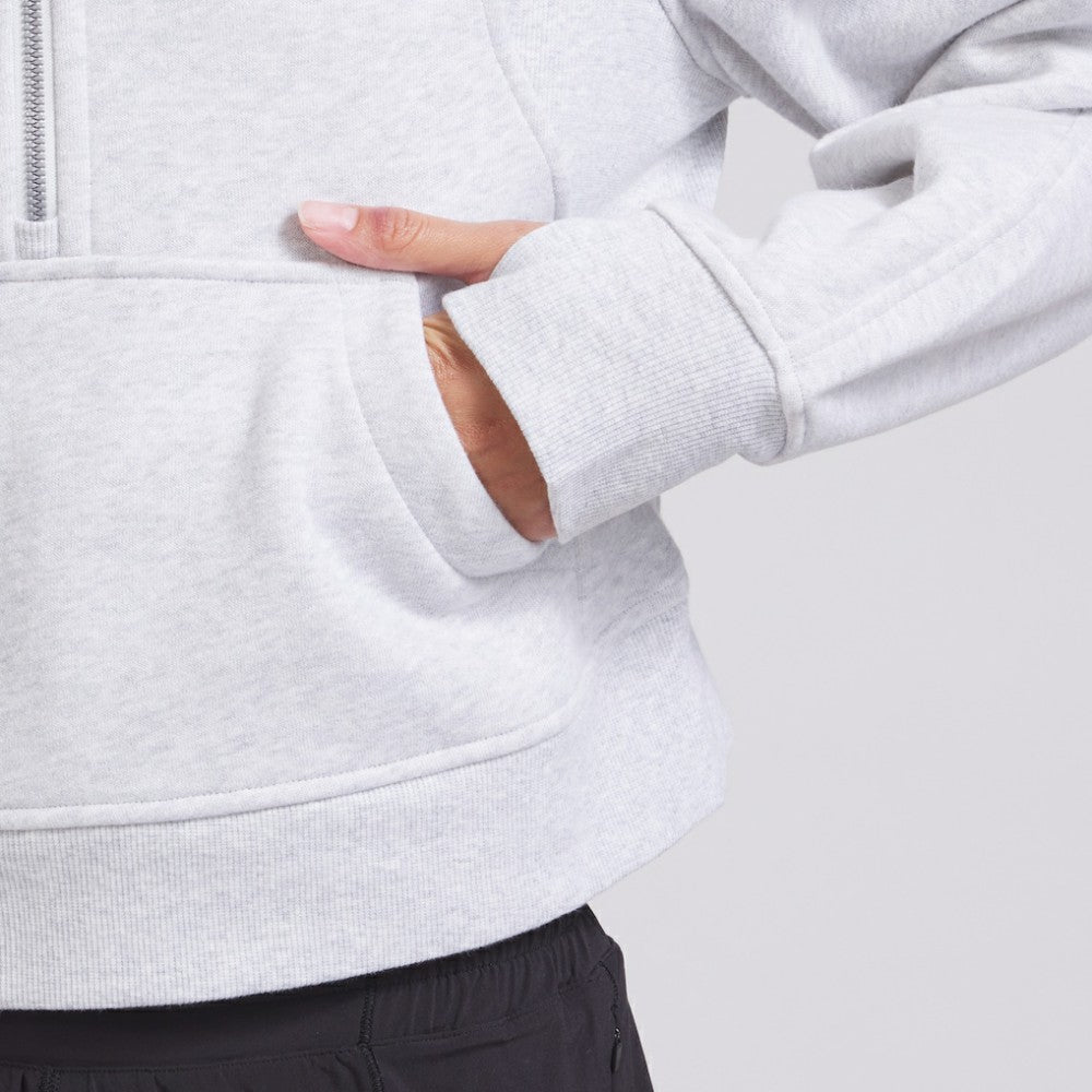 Vegas Golden Knights lululemon Women's Scuba Oversized Half-Zip Hoodie - Heathered Core Ultra Light Grey | NHL sale