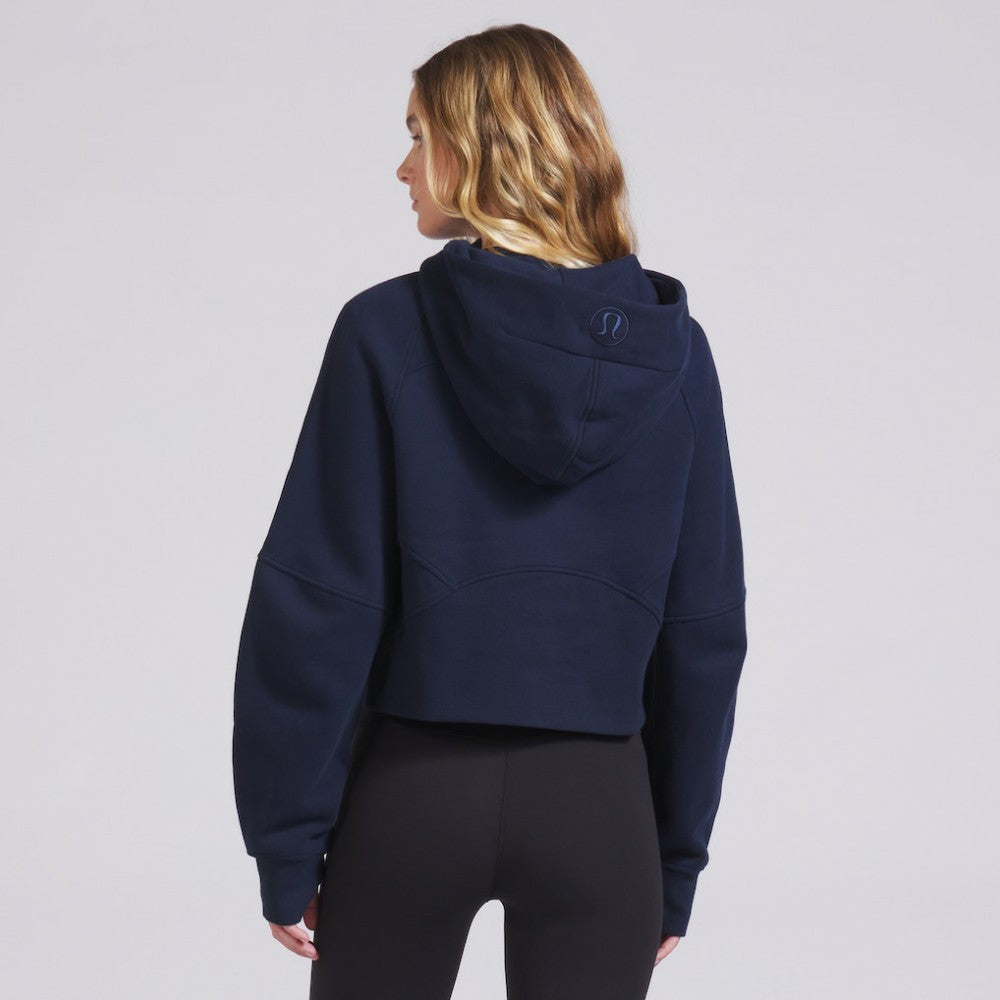 Montreal Canadiens lululemon Women's Scuba Oversized Half-Zip Hoodie - True Navy | NHL Clearance
