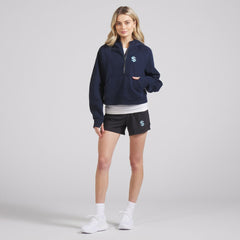 Seattle Kraken lululemon Women's Scuba Oversized Half-Zip Hoodie - True Navy | NHL on sale