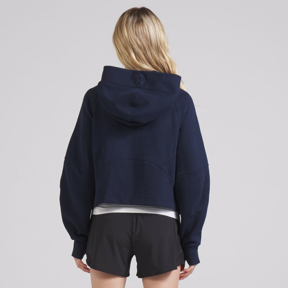 Seattle Kraken lululemon Women's Scuba Oversized Half-Zip Hoodie - True Navy | NHL on sale