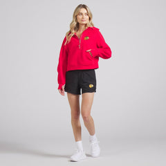 Chicago Blackhawks lululemon Women's Scuba Oversized Half-Zip Hoodie - True Red | NHL near me