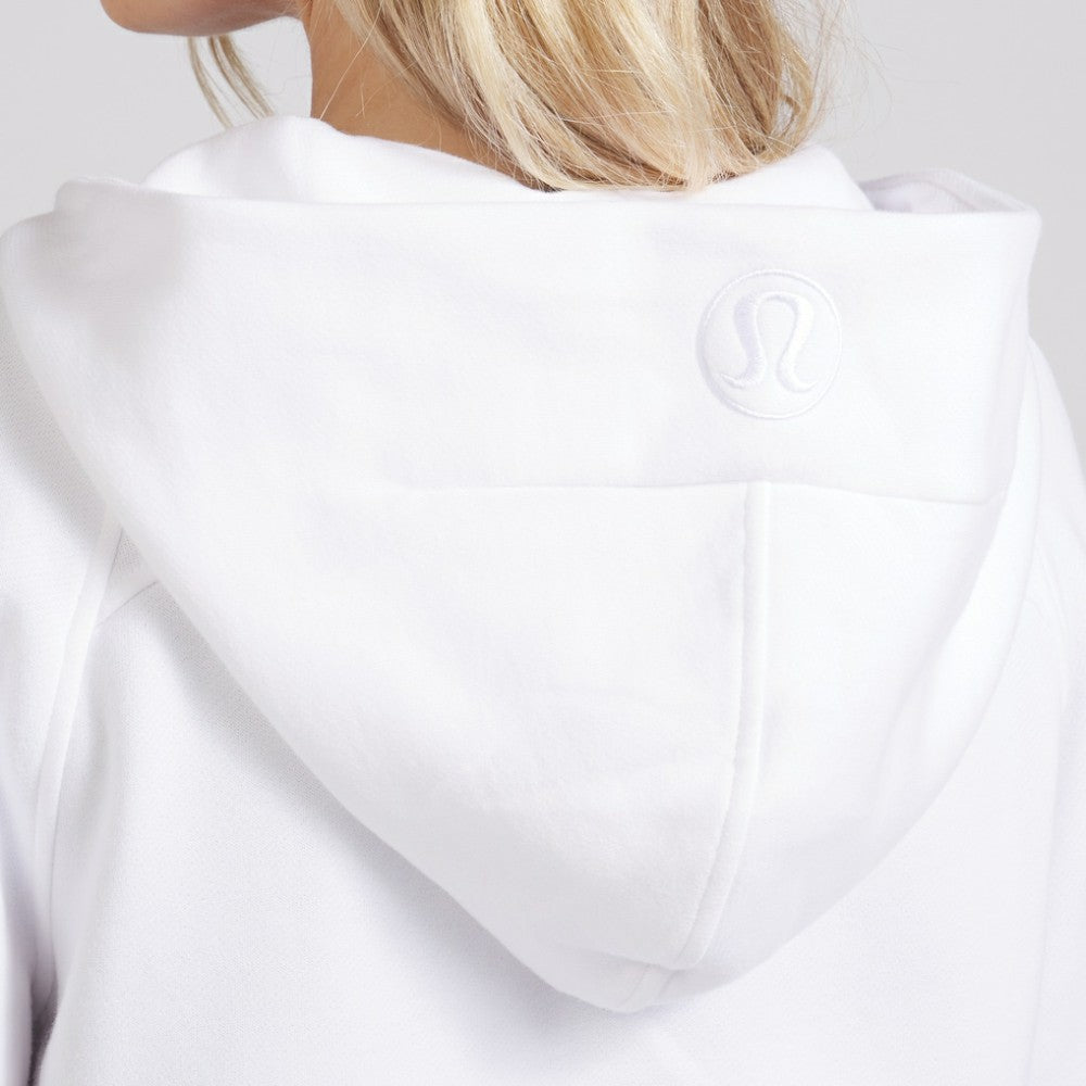 Seattle Kraken lululemon Women's Scuba Oversized Half-Zip Hoodie - White | NHL Lifestyle