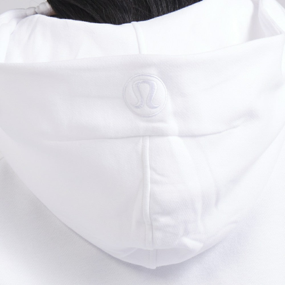 Toronto Maple Leafs lululemon Women's Scuba Oversized Half-Zip Hoodie - White | NHL Lifestyle