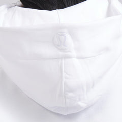 Toronto Maple Leafs lululemon Women's Scuba Oversized Half-Zip Hoodie - White | NHL Lifestyle