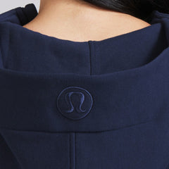 Edmonton Oilers lululemon Women's Scuba Oversized Half-Zip Hoodie - True Navy | NHL near me