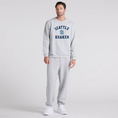 Seattle Kraken lululemon Steady State Crew - Heathered Core Ultra Light Grey | NHL near me