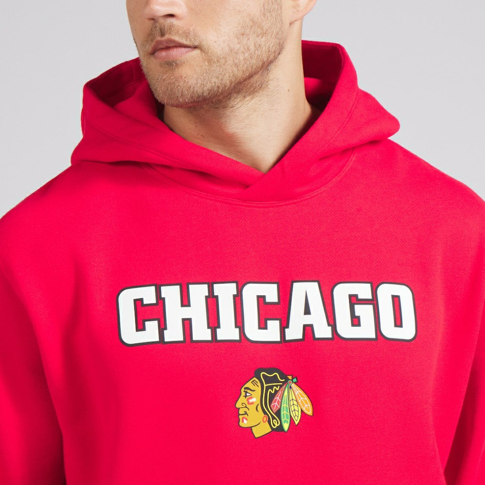 Chicago Blackhawks lululemon Steady State Pullover Hoodie - True Red | NHL Lifestyle